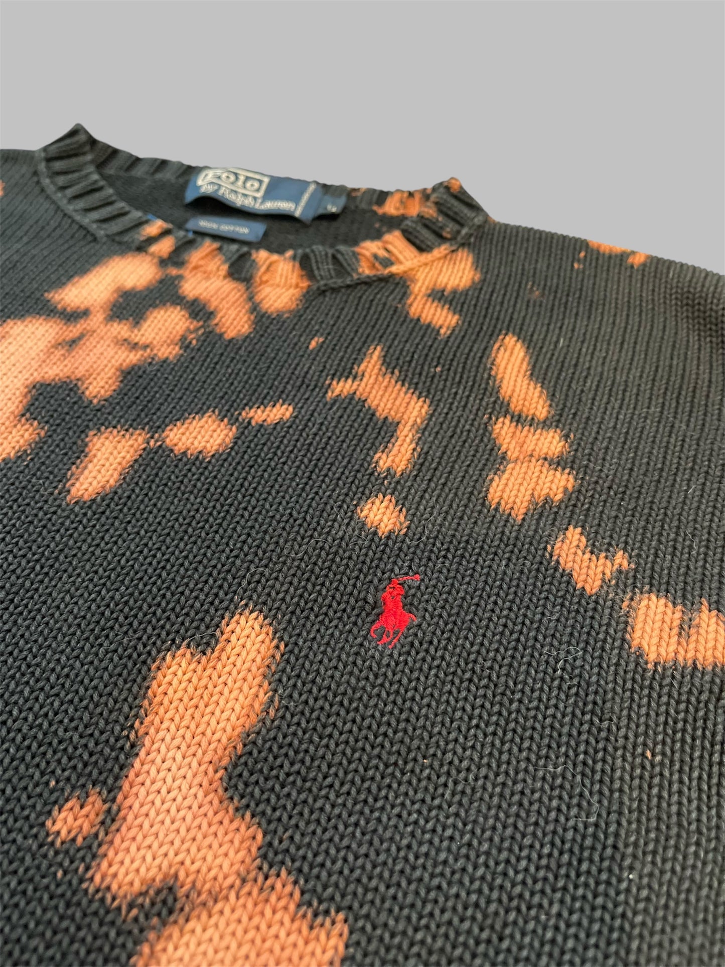 Customed Ralph Lauren knit sweater Size L