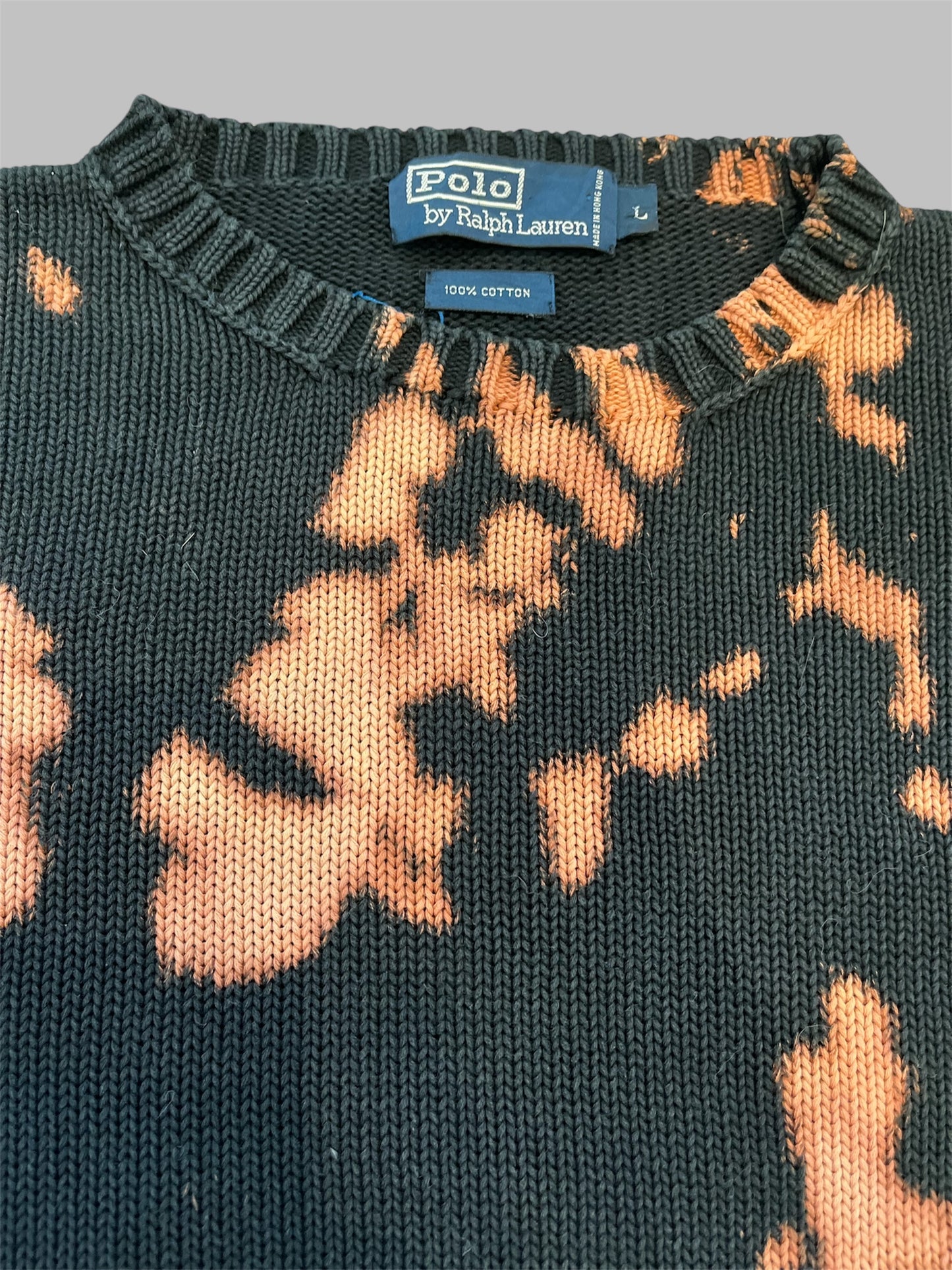 Customed Ralph Lauren knit sweater Size L