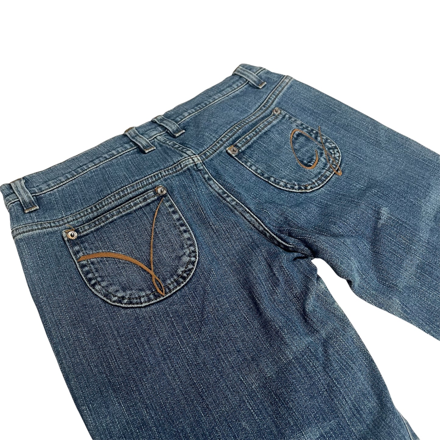 Versace Jeans Couture Bleached Shibori Pattern
Vintage Bootcut W32 L33 Designer Y2K Archive Denim
