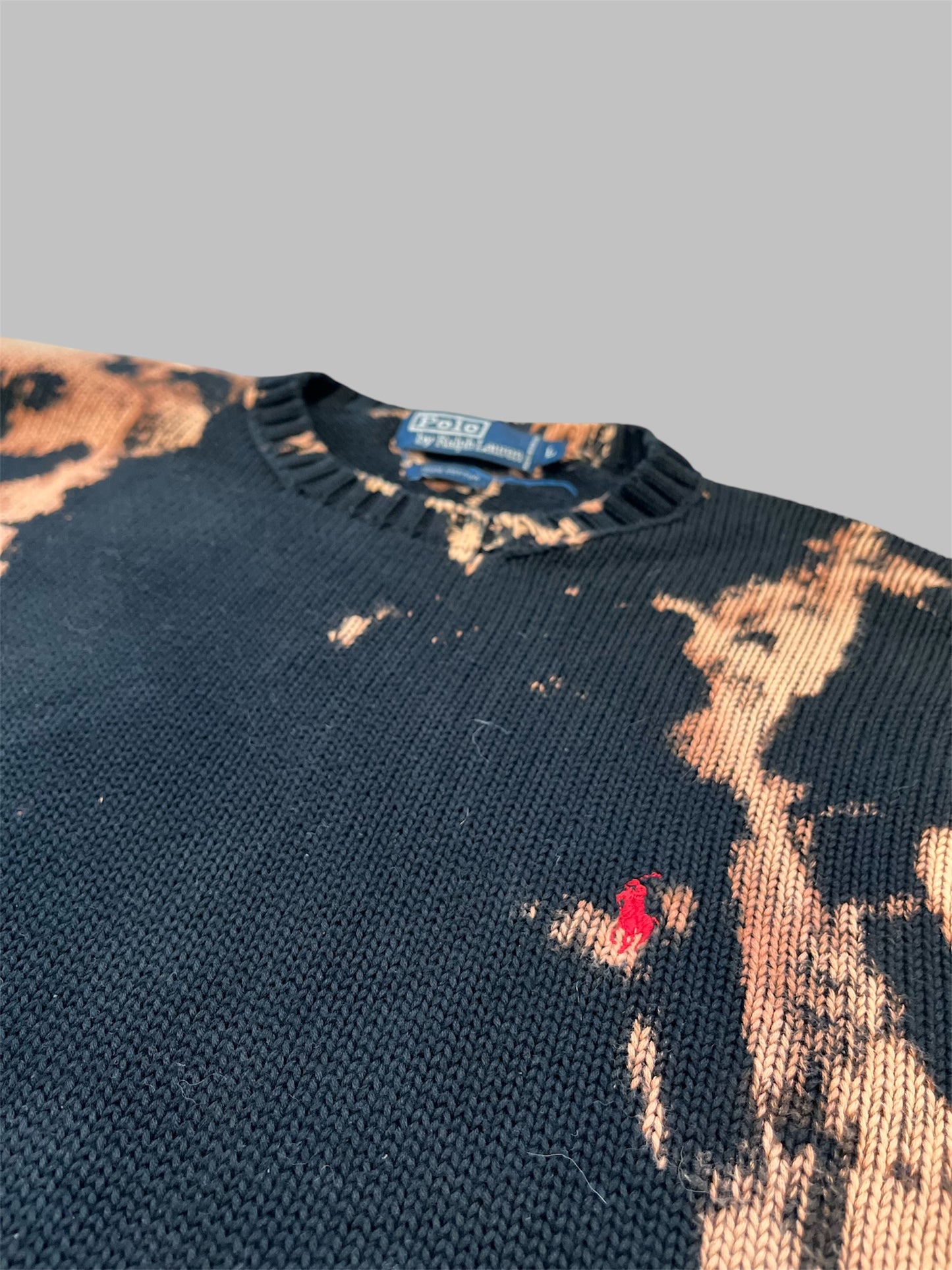 Customed Ralph Lauren knit sweater Size L