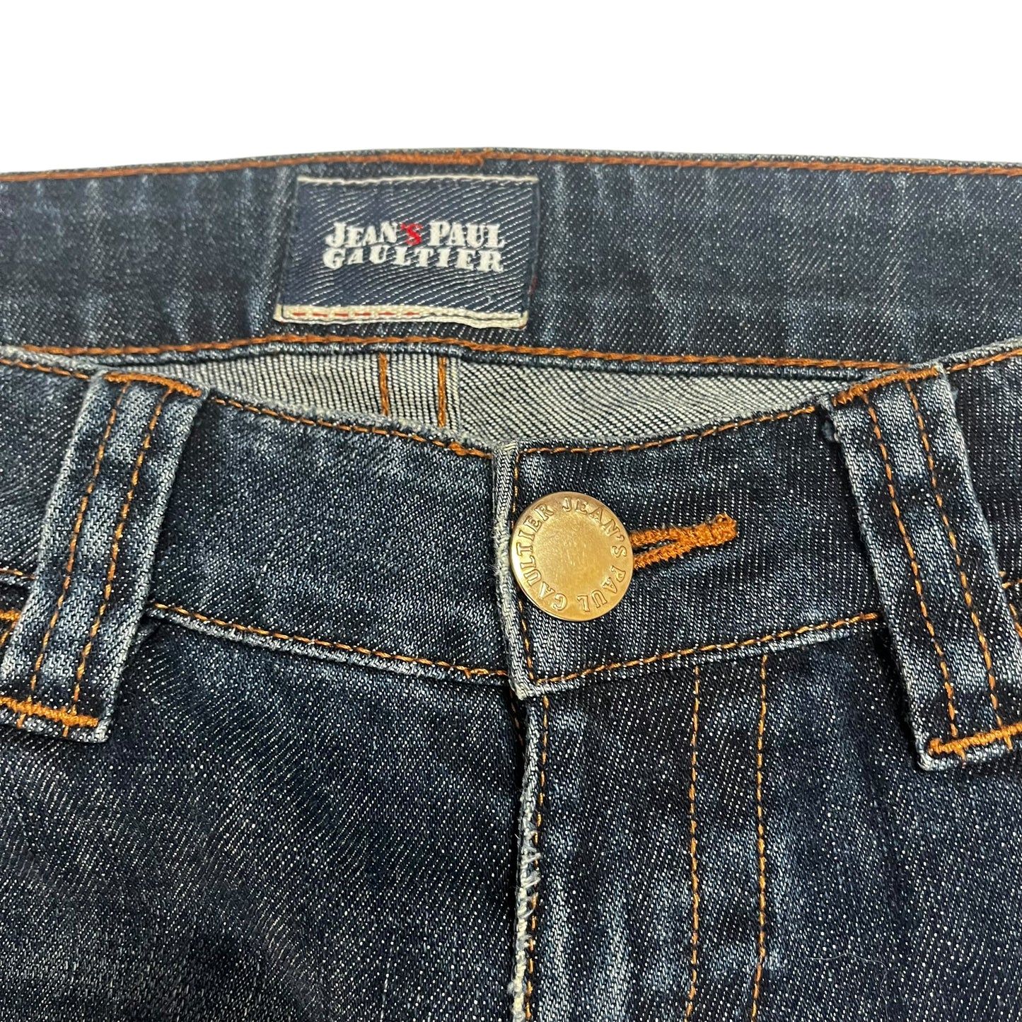 Jean Paul Gaultier Jeans Dark Wash Vintage Bootcut 
Streetwear Denim