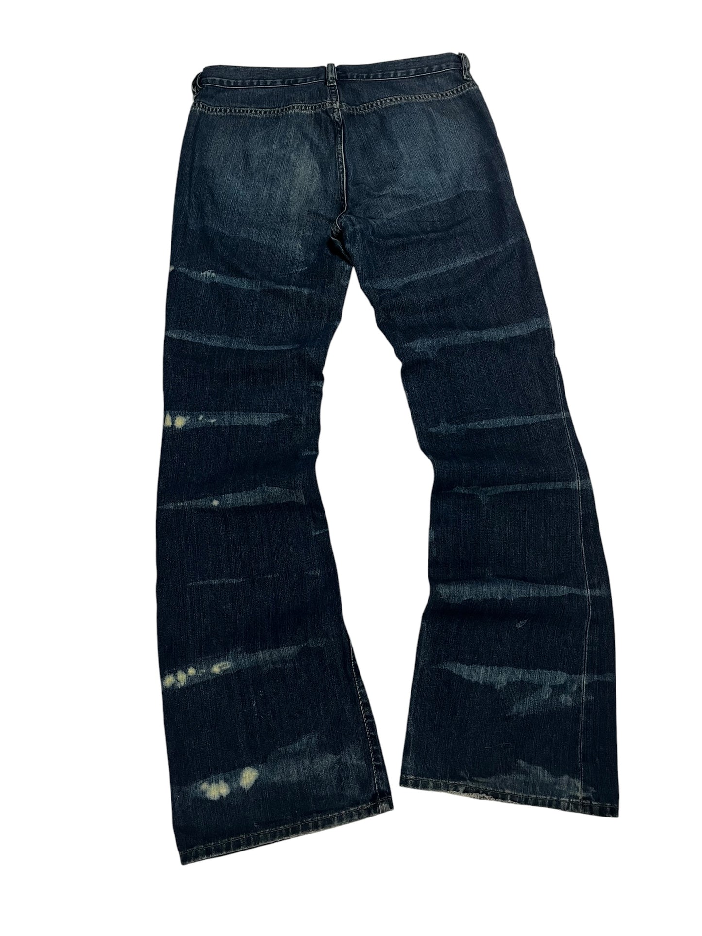 Diesel Industry Bleached Bootcut Vintage W33 L35 
Rare No Back Pockets Archive Denim