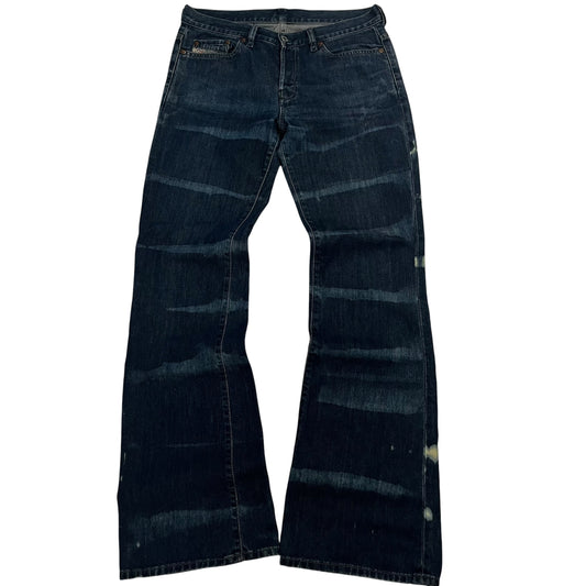 Diesel Industry Bleached Bootcut Vintage W33 L35 
Rare No Back Pockets Archive Denim