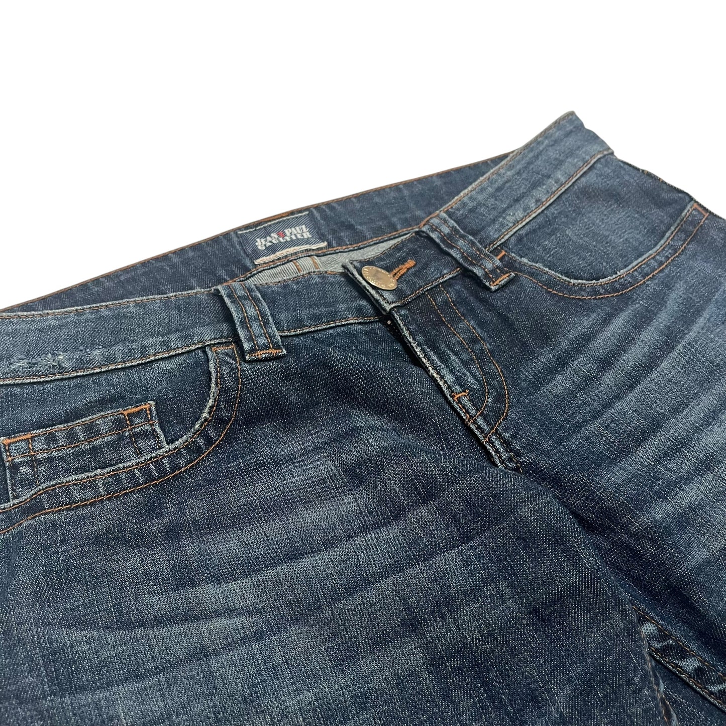 Jean Paul Gaultier Jeans Dark Wash Vintage Bootcut 
Streetwear Denim