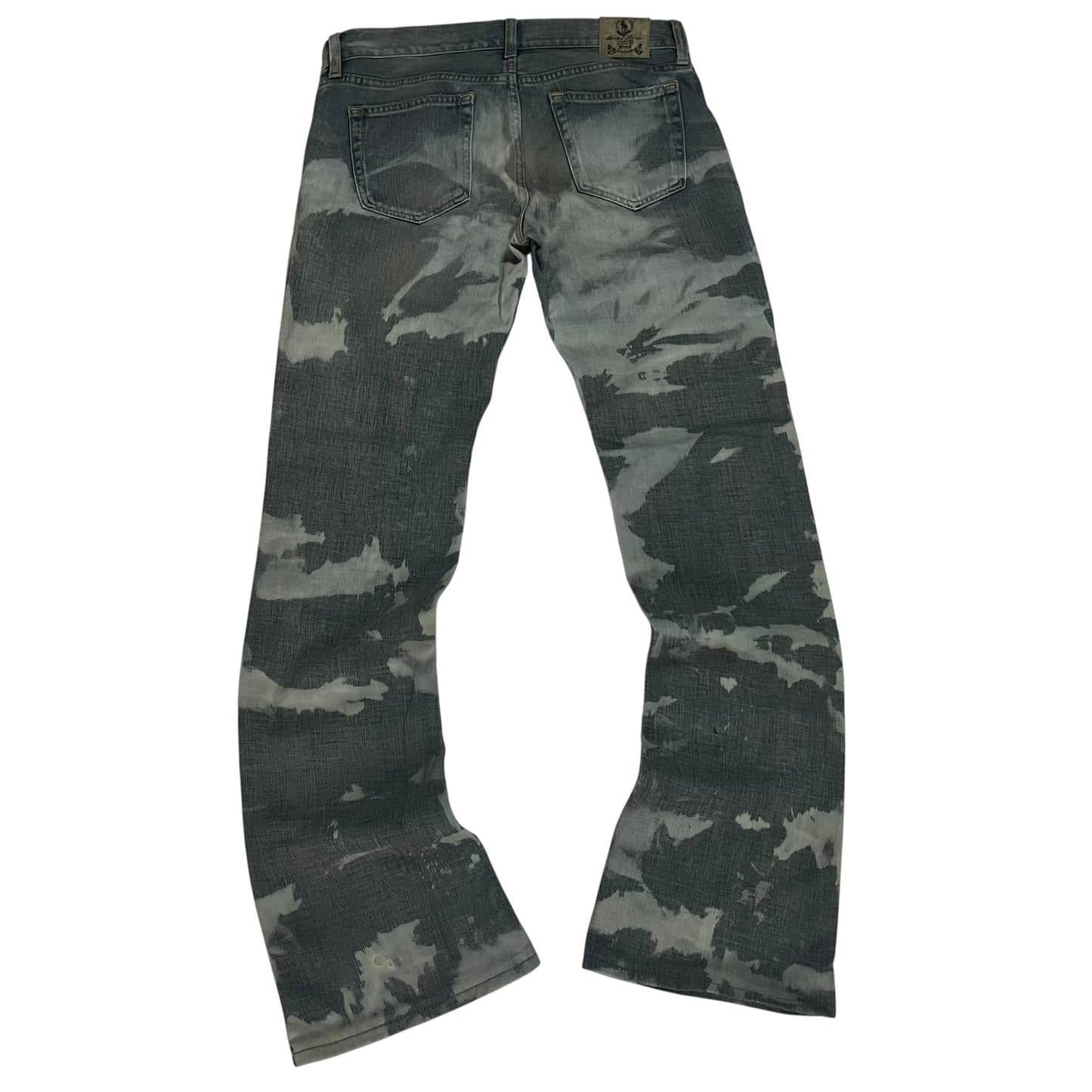 Ralph Lauren Denim Bleached Custom Wash Bootcut 
Vintage W32 L34 Camo Bleach