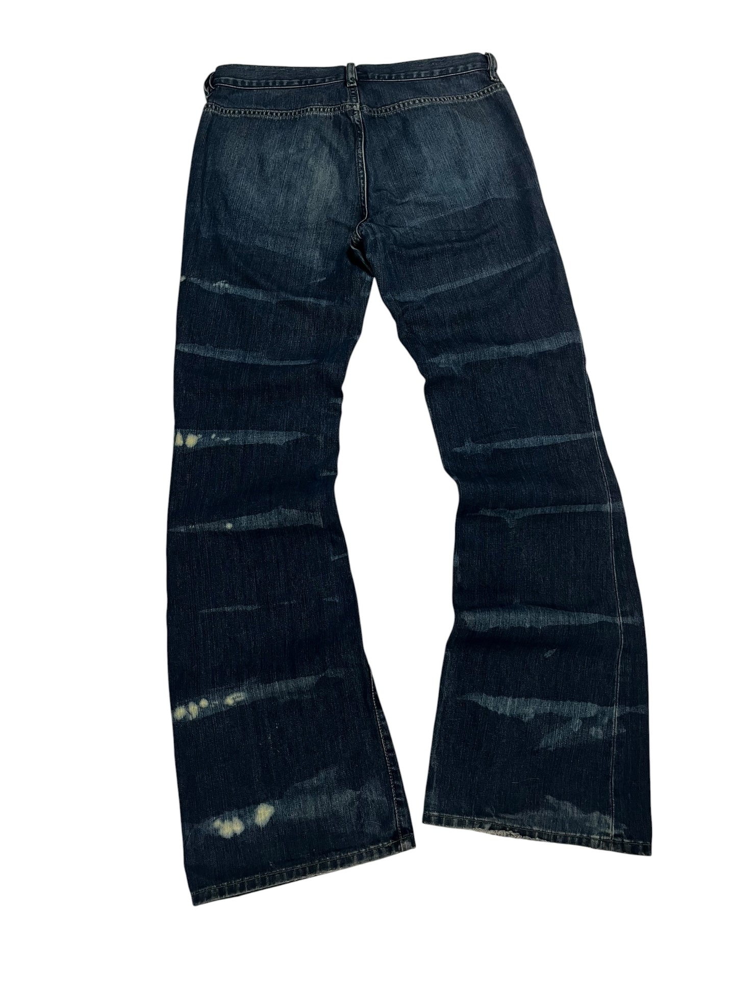 Diesel Industry Bleached Bootcut Vintage W33 L35 
Rare No Back Pockets Archive Denim
