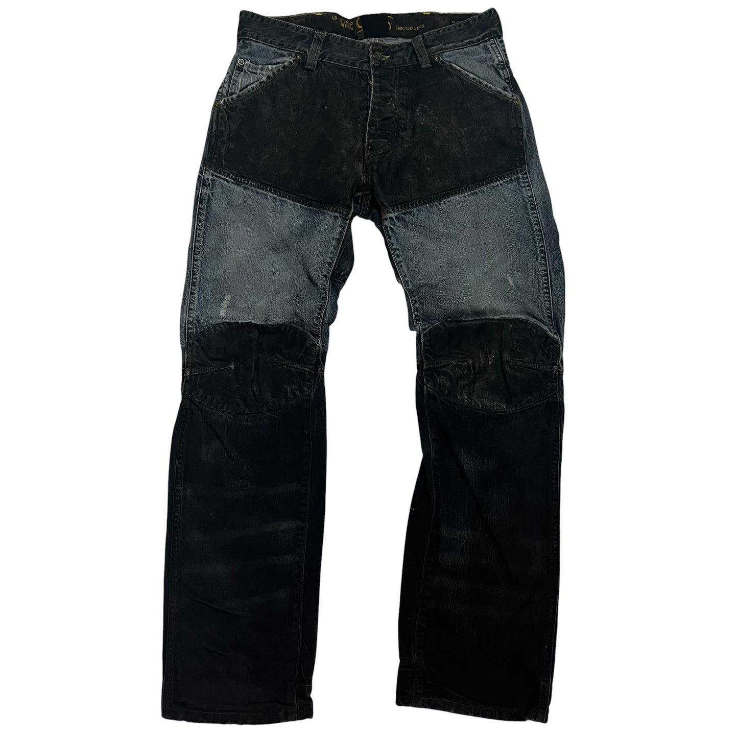G-Star Raw Elwood 96 Two-Tone Patchwork Vintage 
W33 L35 Iconic Archive Denim Streetwear