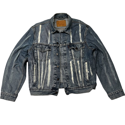 Levi’s Trucker Jacket – Custom Vertical Bleach